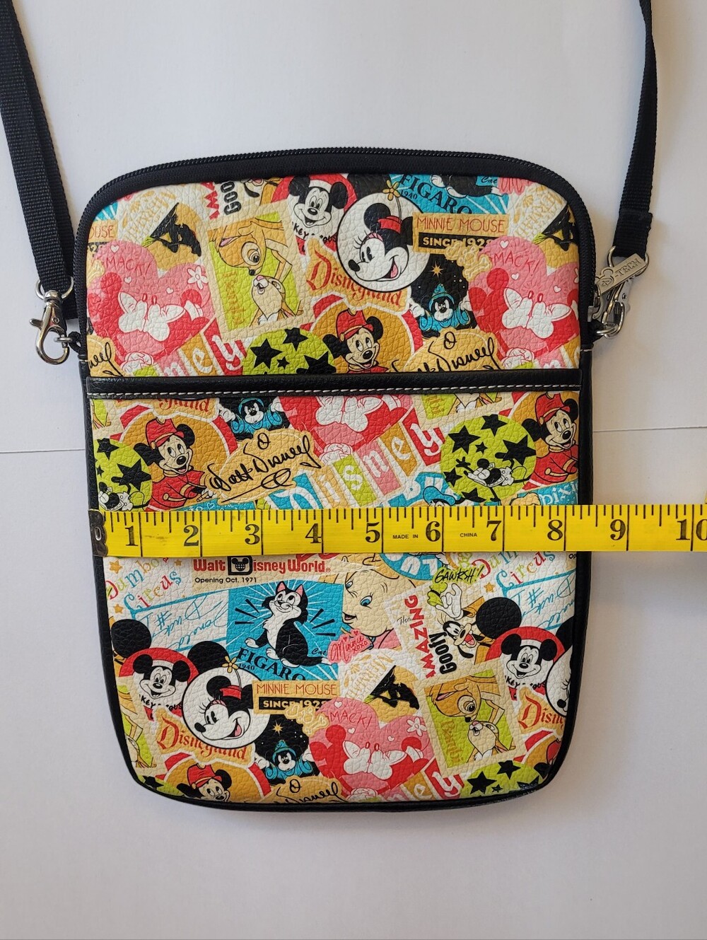 Disney Parks Exclusive Mickey Mouse Classic Collage Crossbody Bag - Excellent! - Picture 8 of 8